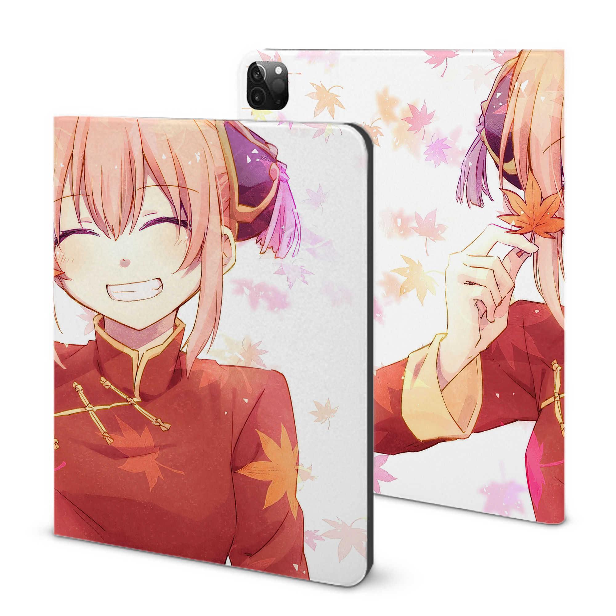（画像用） ぎんたま 坂田銀時（さかたぎんとき） 神楽 志村新八（しむら しんぱち） GINTAMA Sakata Gintoki Kagura Shimura Shinpachi IPadケース ペンホルダー付き ブックスタイルデザイン